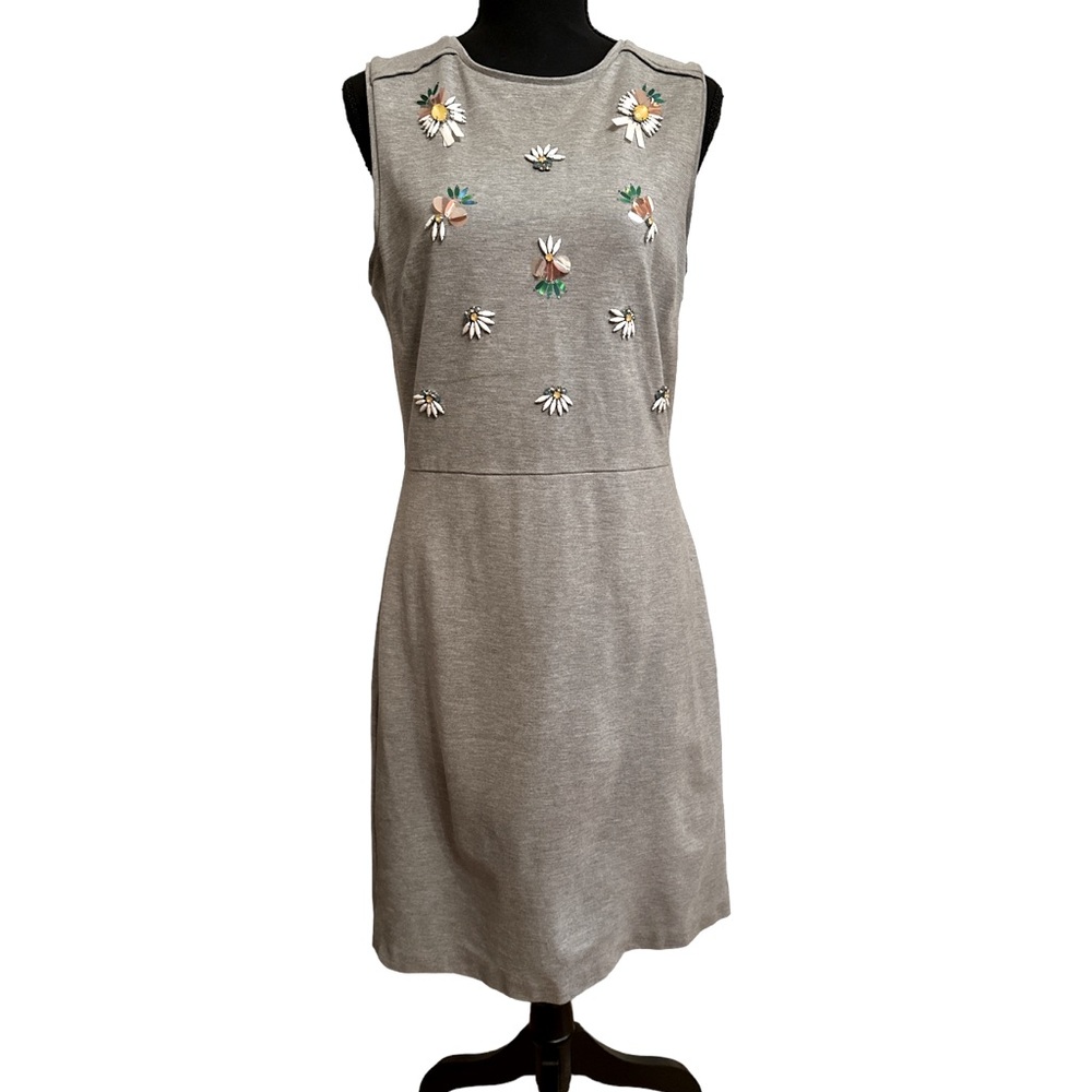 Banana Republic Pineapple Embellished Sheath Size 8